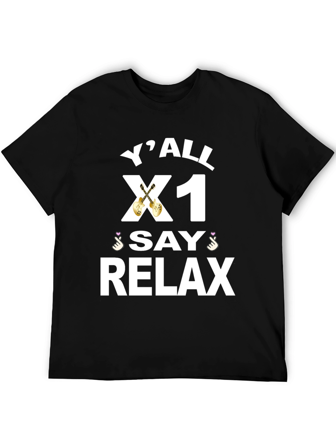 Yall X1 Say Relax Graphic Tee