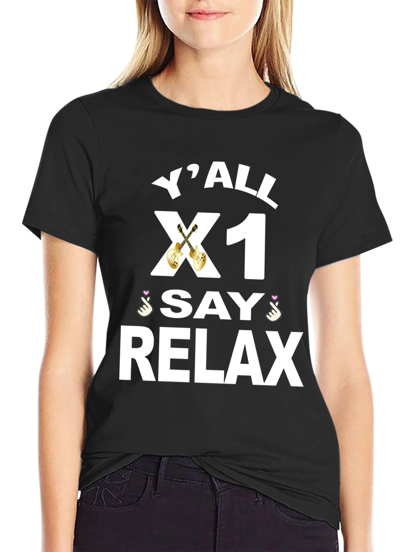 Yall X1 Say Relax Graphic Tee