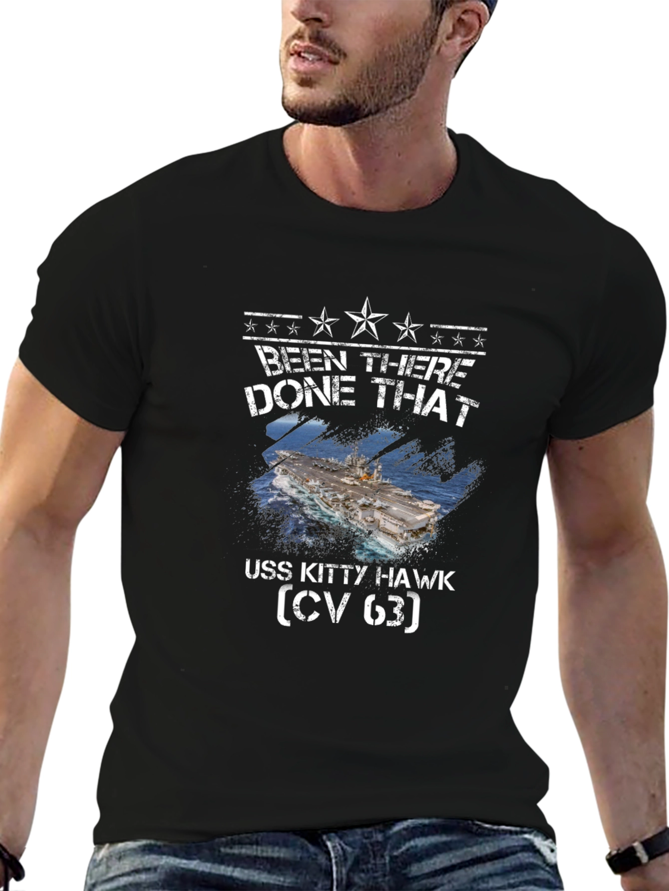 Been There Done That USS Kitty Hawk CV 63 T-Shirt
