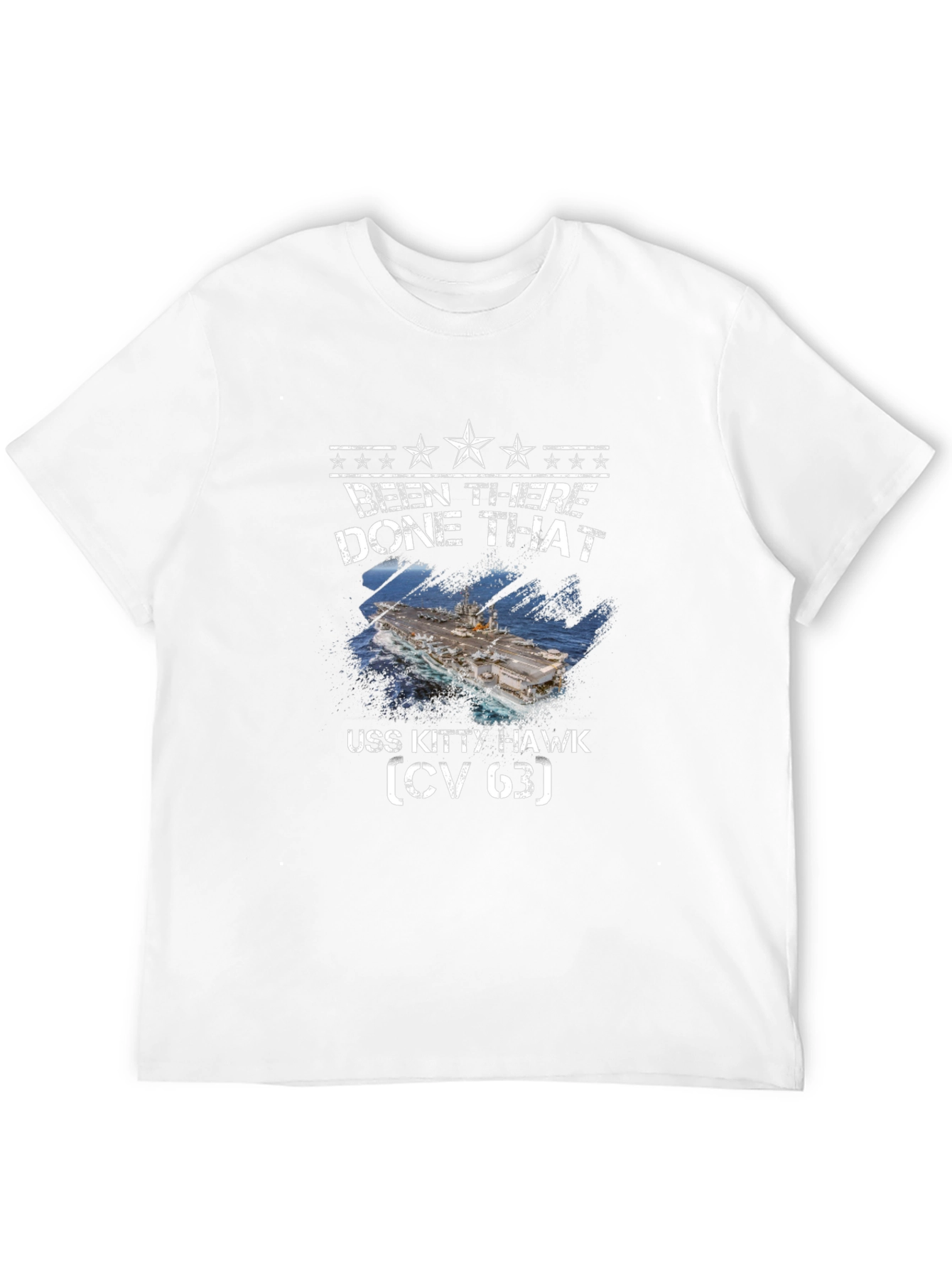 Been There Done That USS Kitty Hawk CV 63 T-Shirt