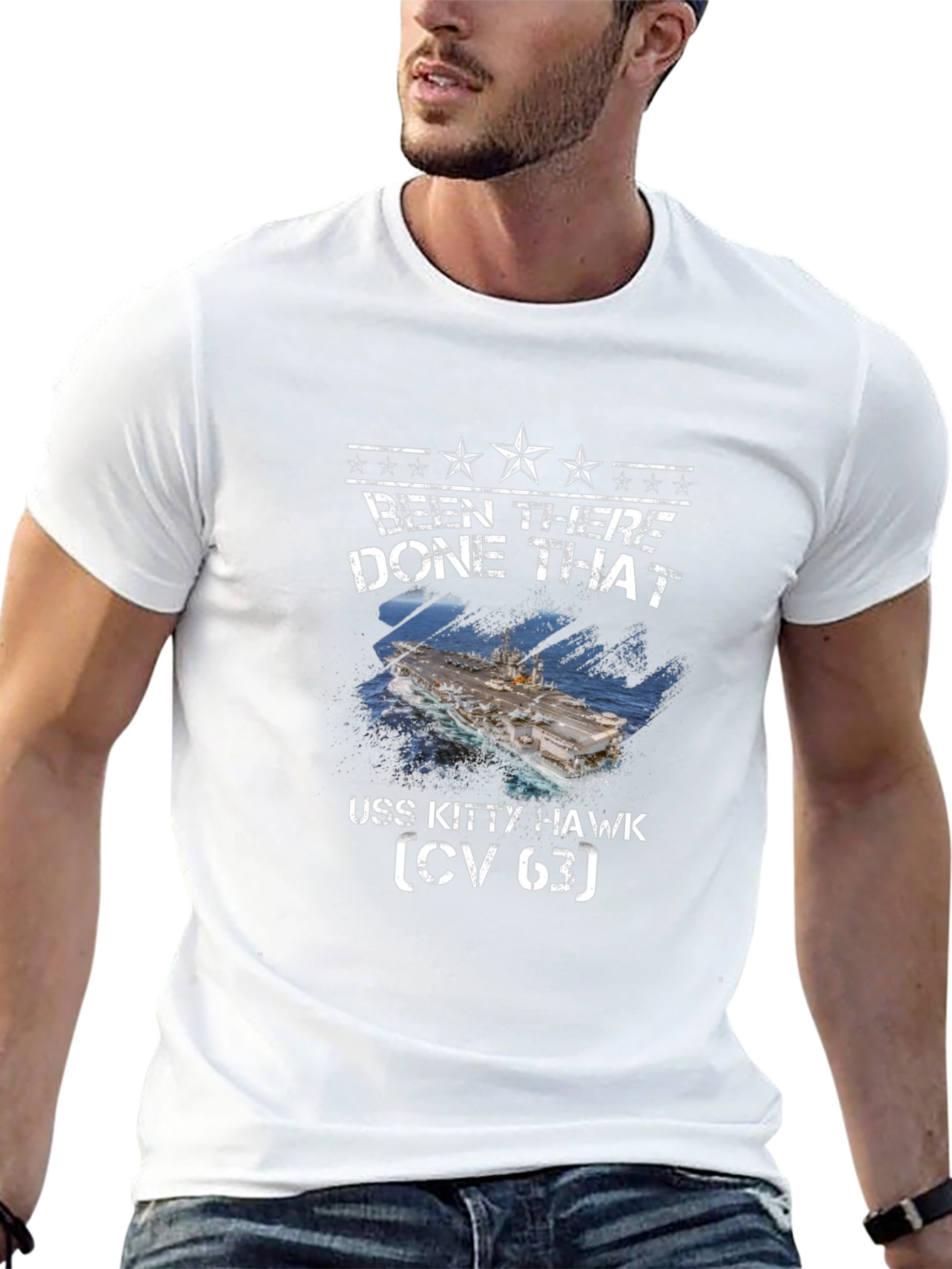 Been There Done That USS Kitty Hawk CV 63 T-Shirt