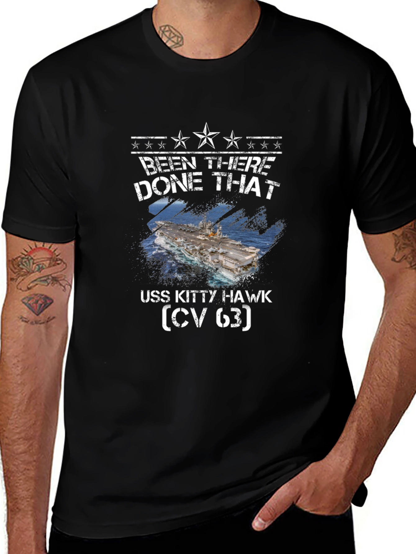 Been There Done That USS Kitty Hawk CV 63 T-Shirt