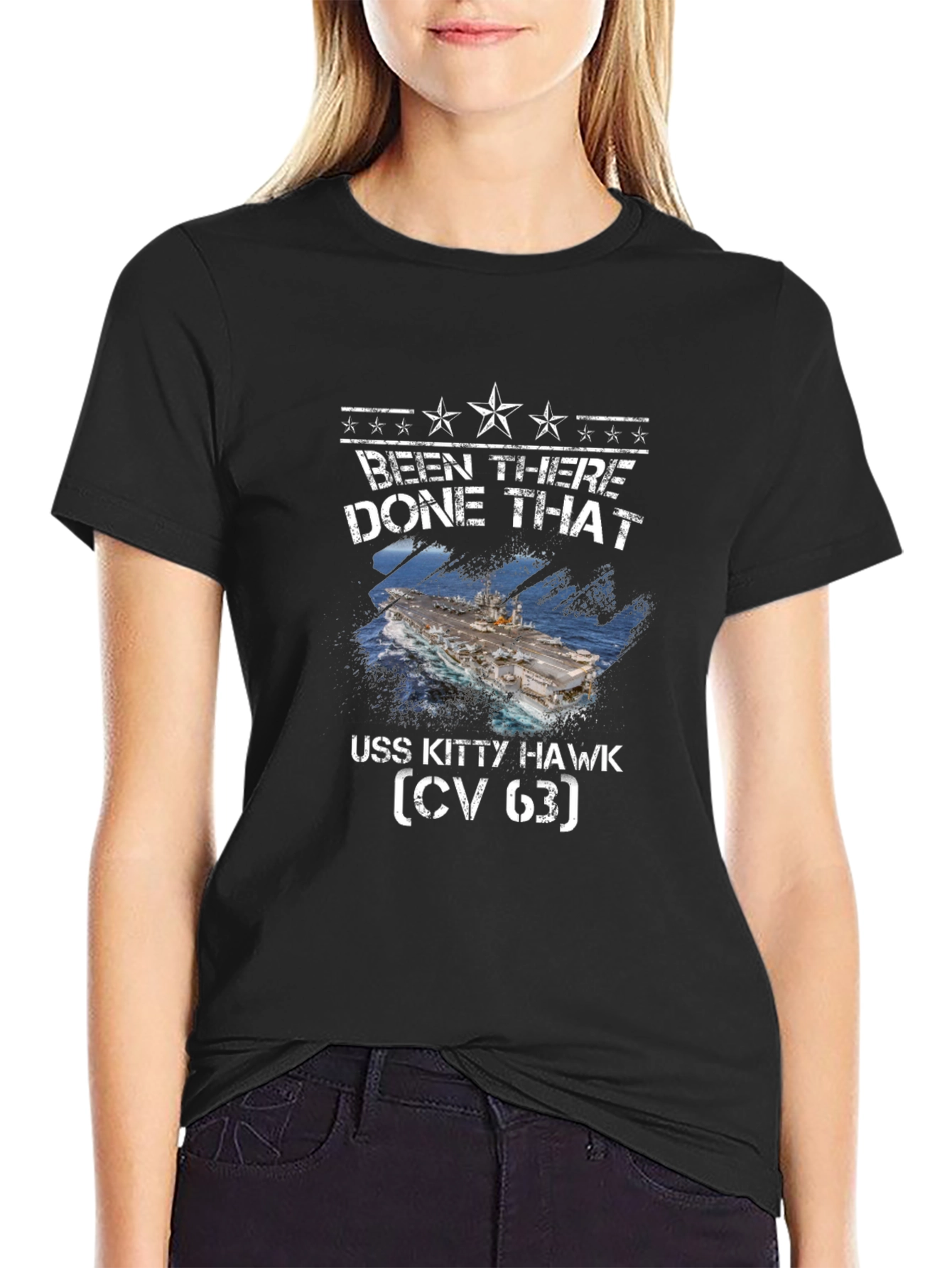 Been There Done That USS Kitty Hawk CV 63 T-Shirt