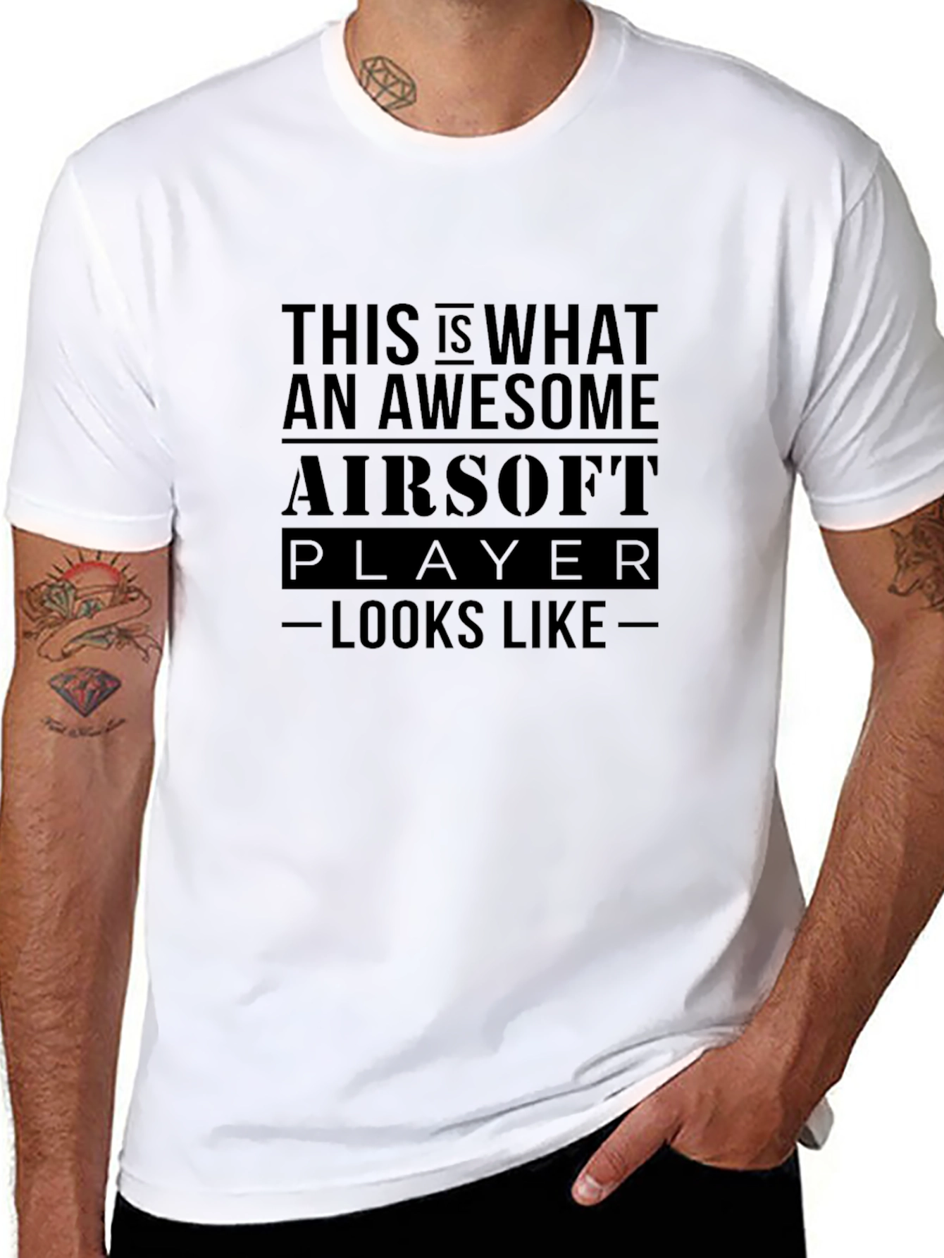 Awesome Airsoft Player T-Shirt - Great Gift!