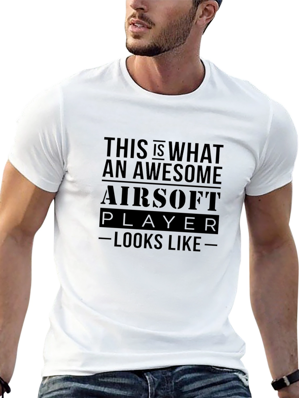 Awesome Airsoft Player T-Shirt - Great Gift!
