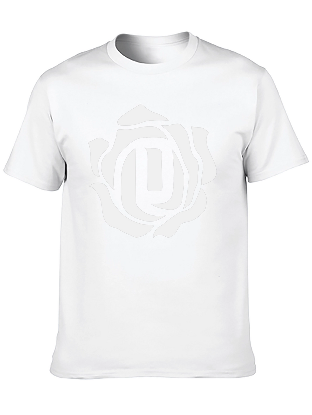 Rose Emblem Black T-Shirt