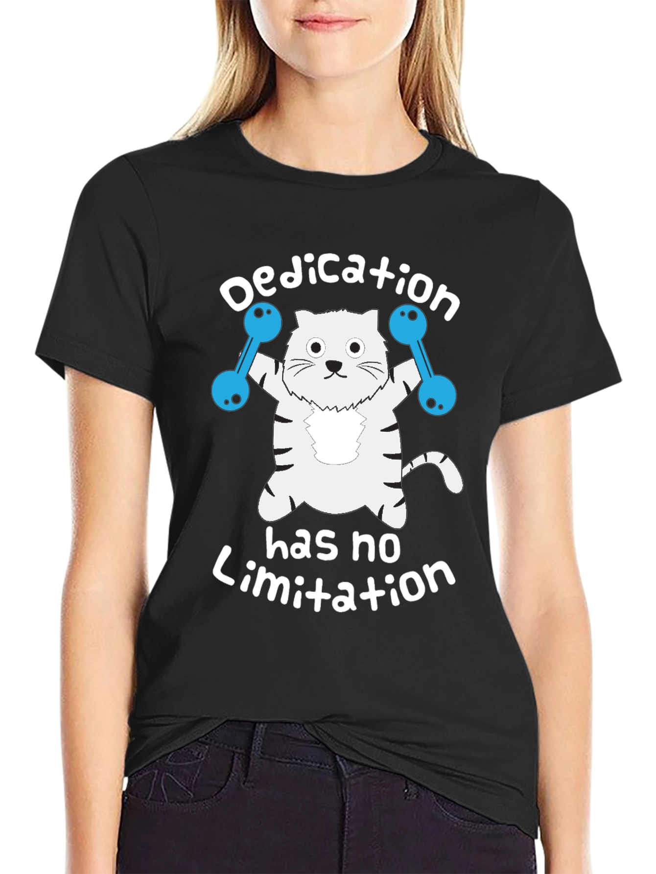 Dedication Cat T-Shirt
