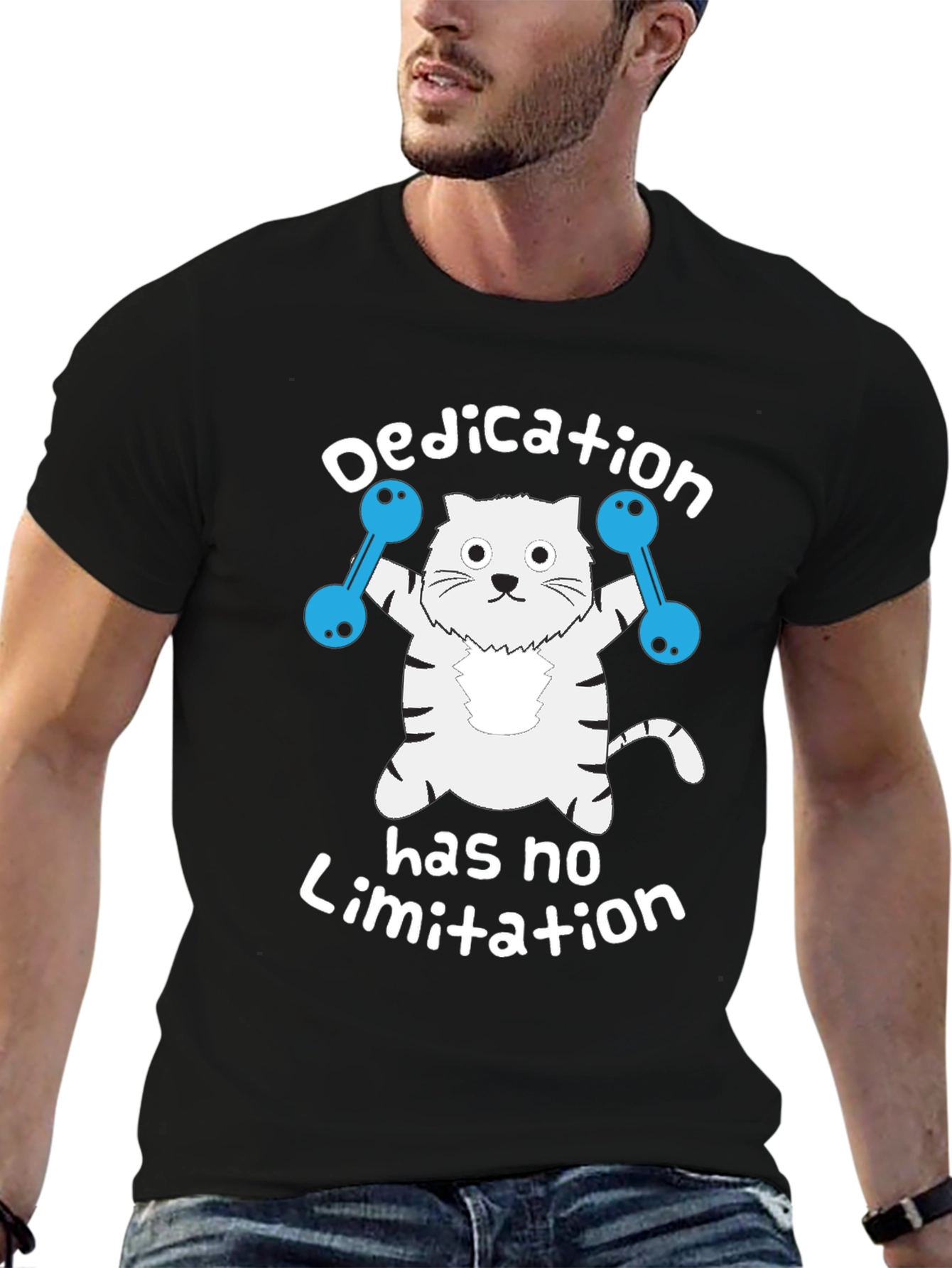 Dedication Cat T-Shirt