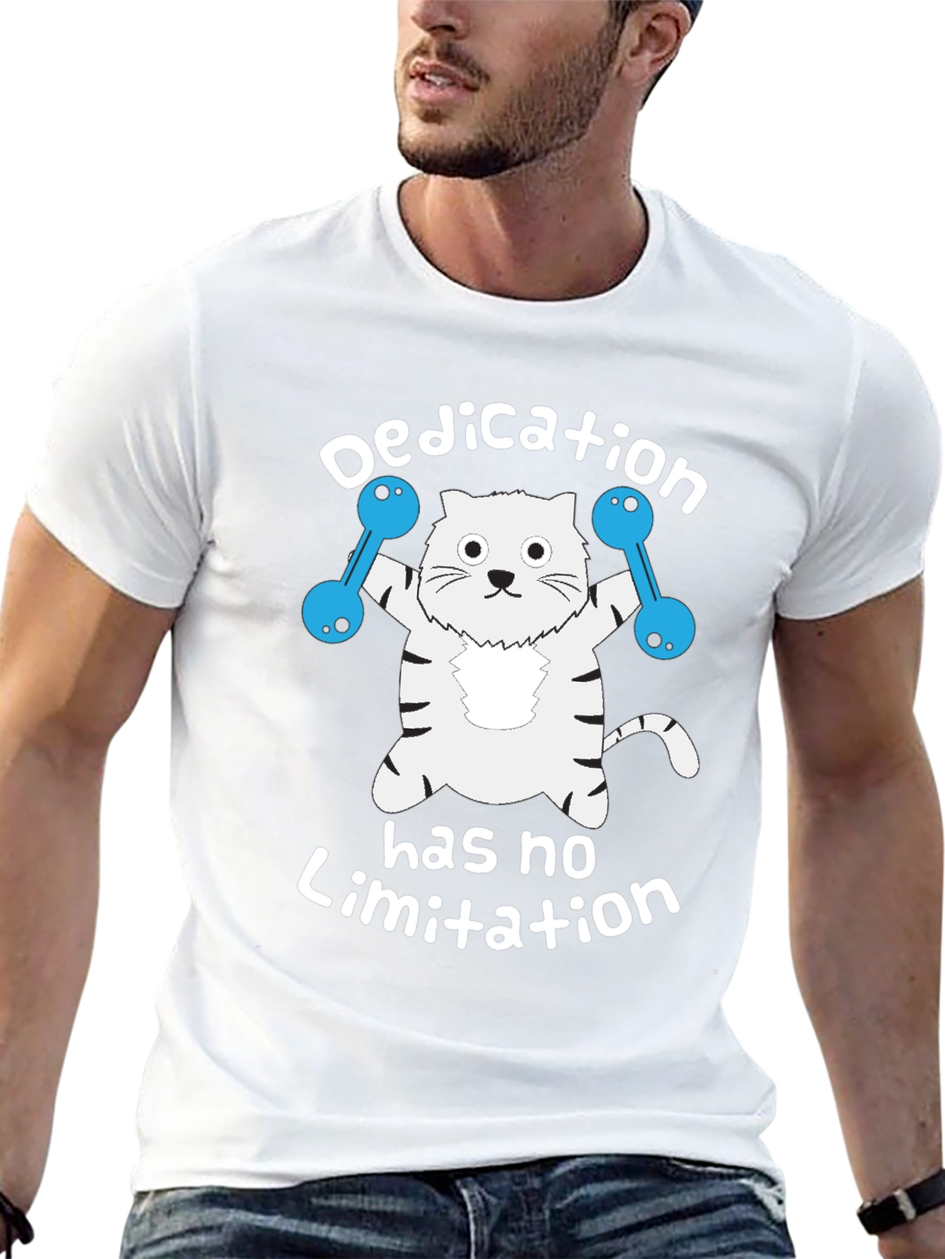 Dedication Cat T-Shirt
