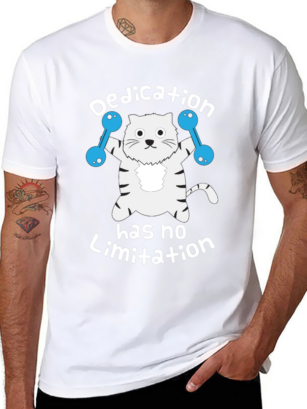 Dedication Cat T-Shirt