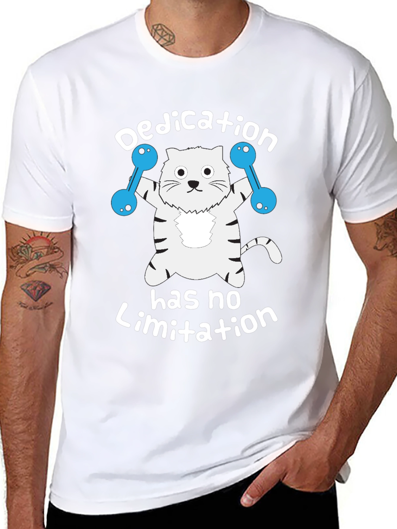 Dedication Cat T-Shirt