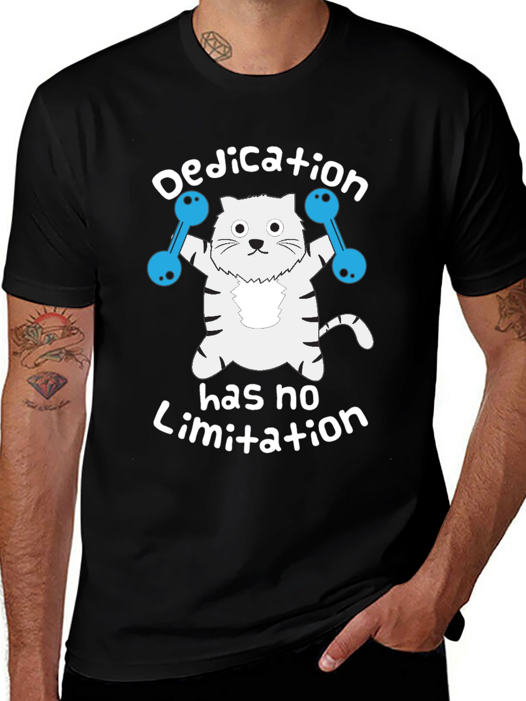 Dedication Cat T-Shirt
