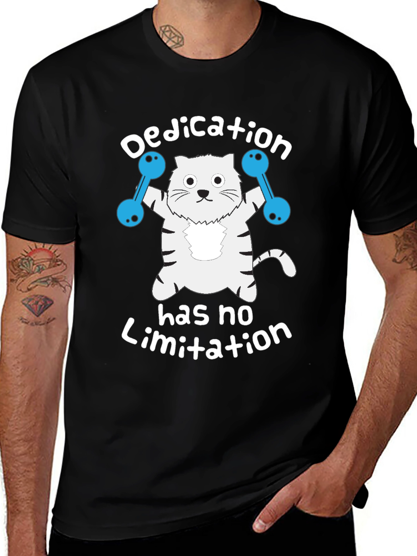 Dedication Cat T-Shirt