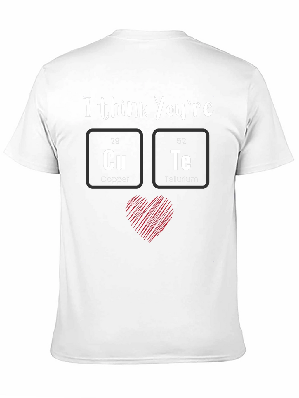 Cute Chemistry Black T-Shirt