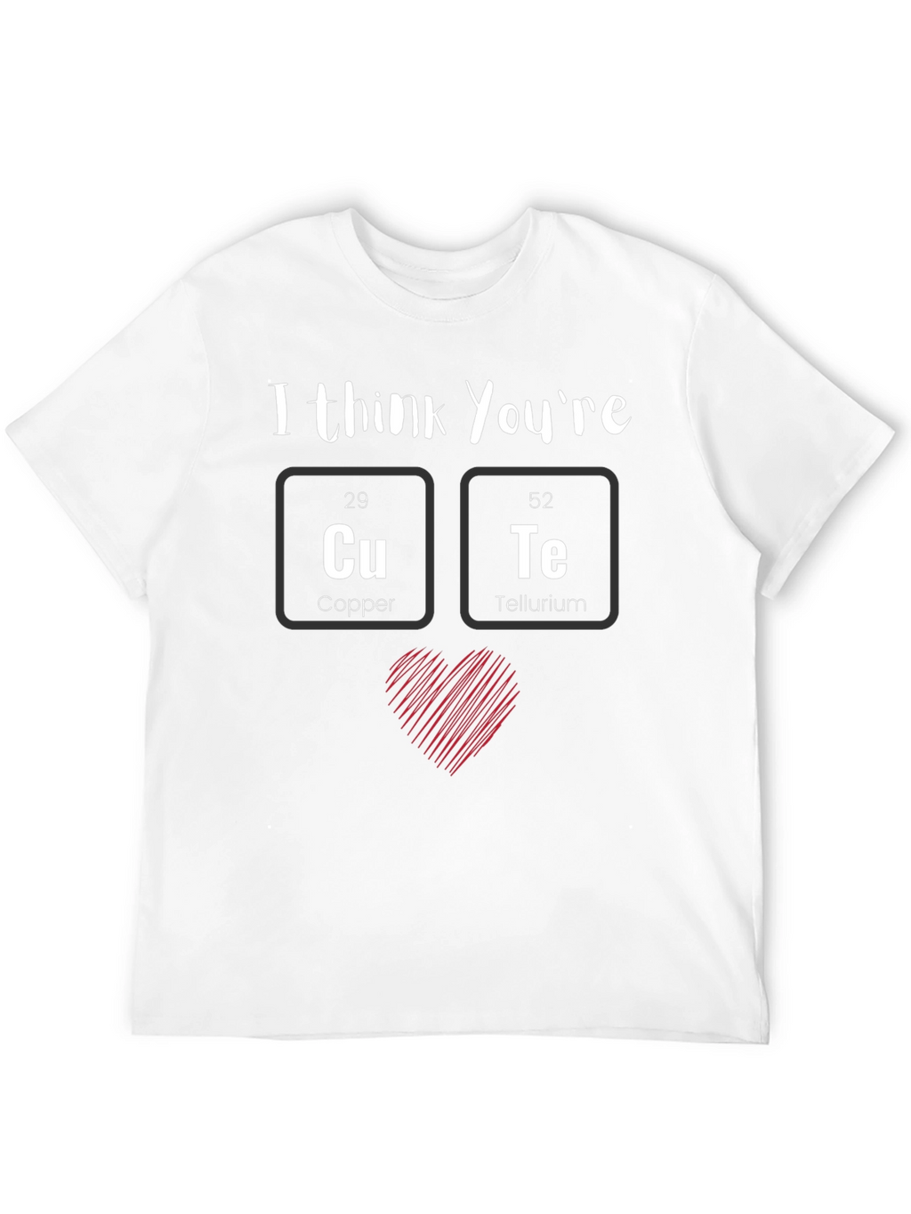 Cute Chemistry Black T-Shirt