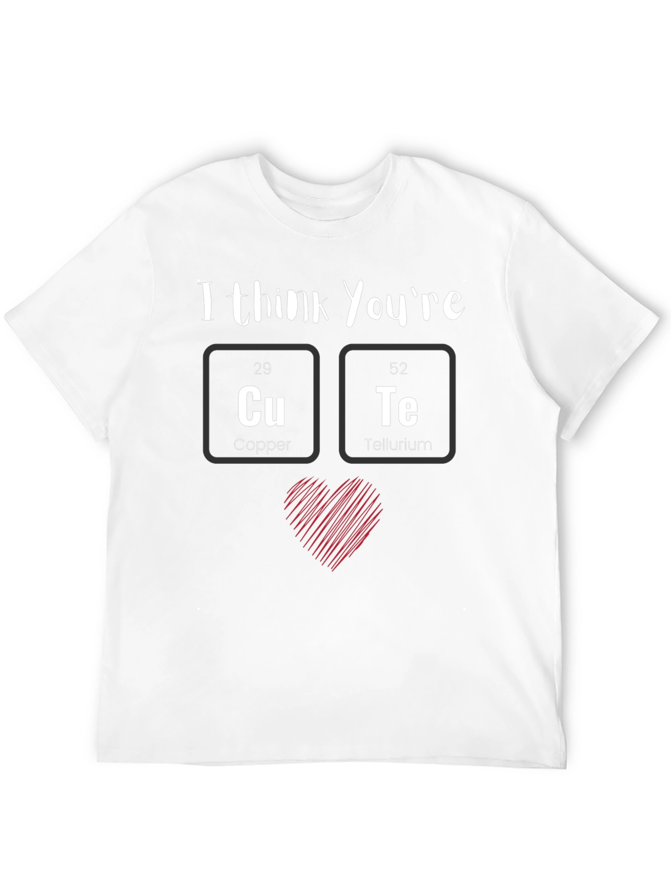 Cute Chemistry Black T-Shirt