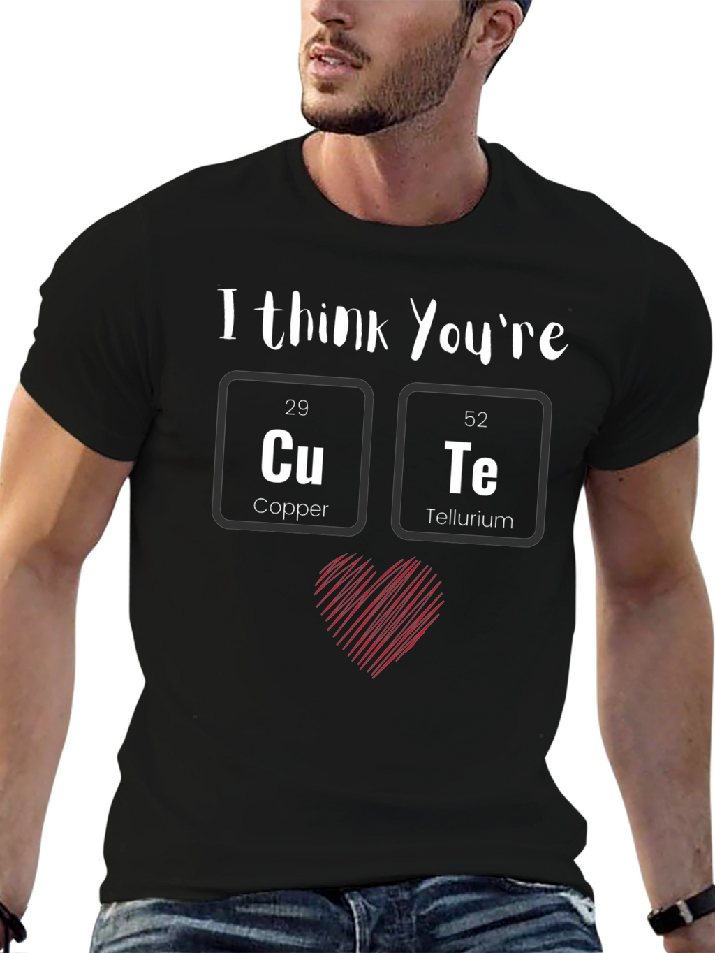 Cute Chemistry Black T-Shirt