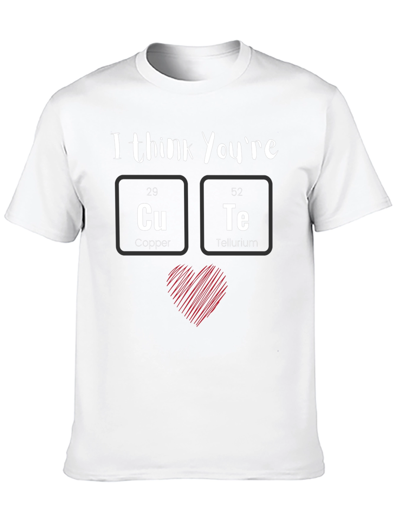 Cute Chemistry Black T-Shirt