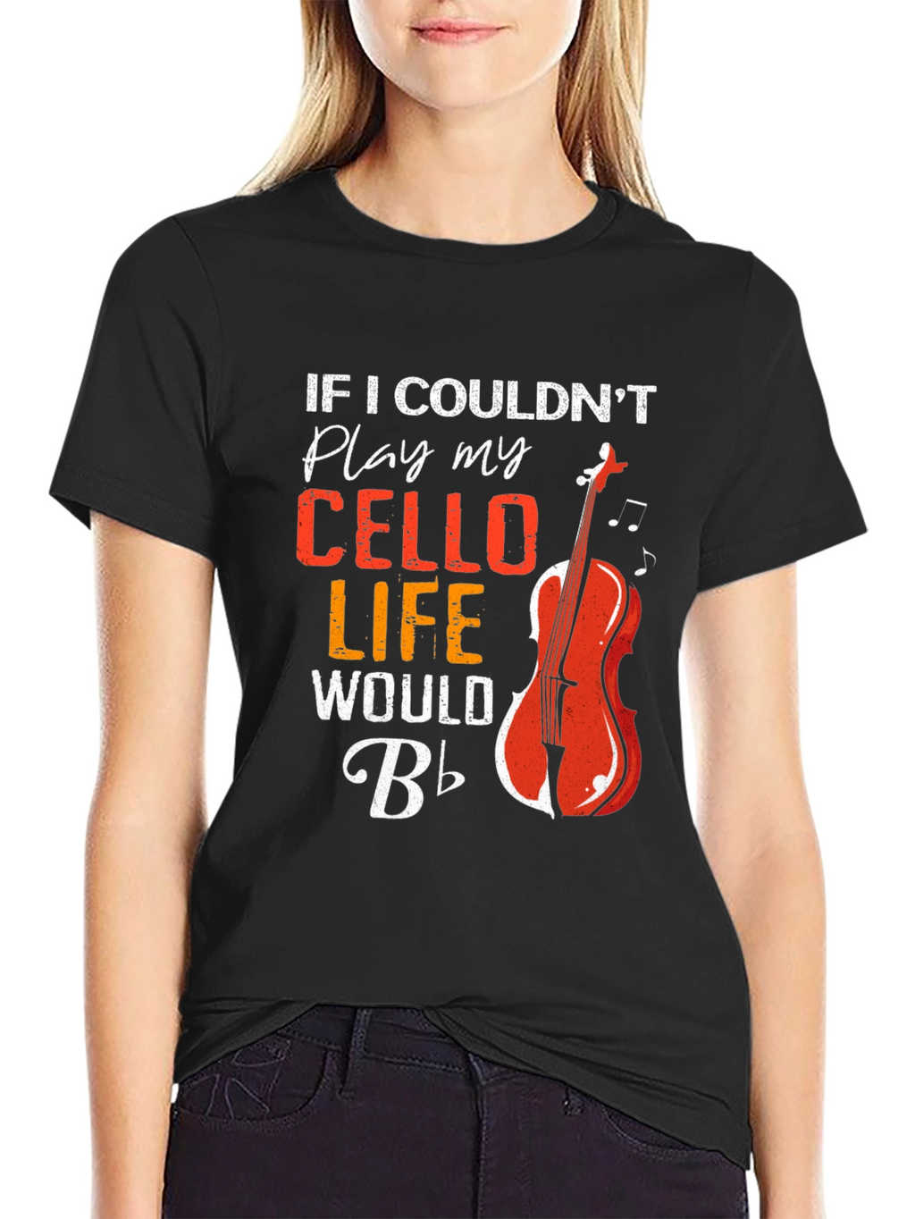 Cello Player T-Shirt Funny Music Tee
