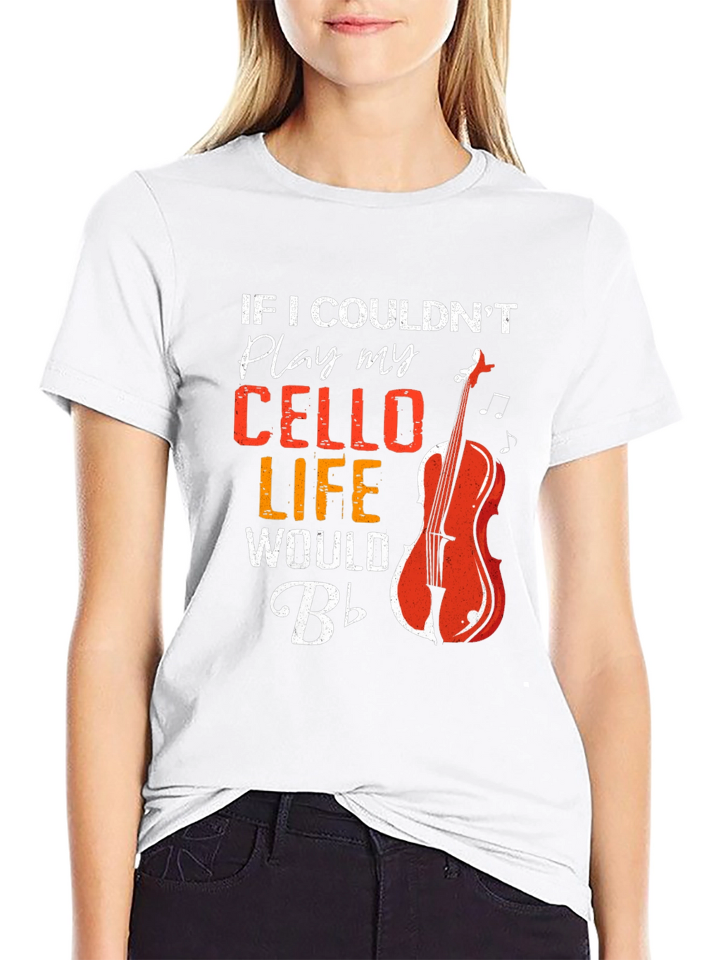 Cello Player T-Shirt Funny Music Tee
