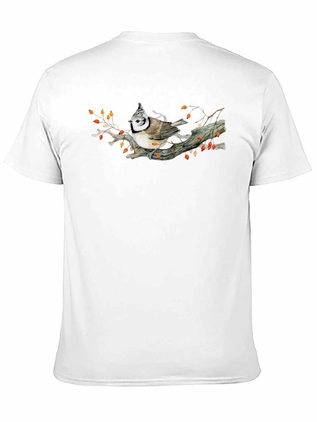 Bird on Branch Graphic T-Shirt