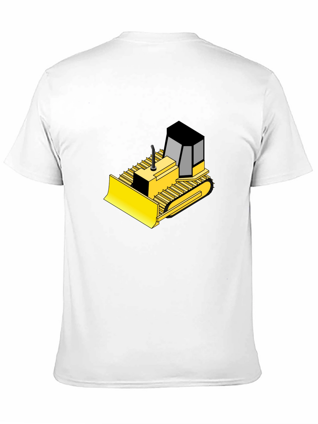 Bulldozer Graphic Black T-Shirt