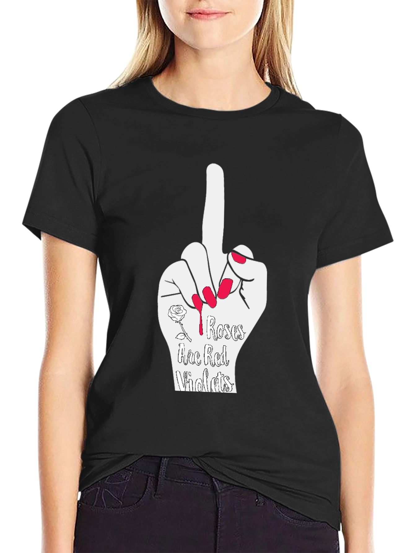 Roses Are Red T-Shirt Offensive Humor Graphic Tee