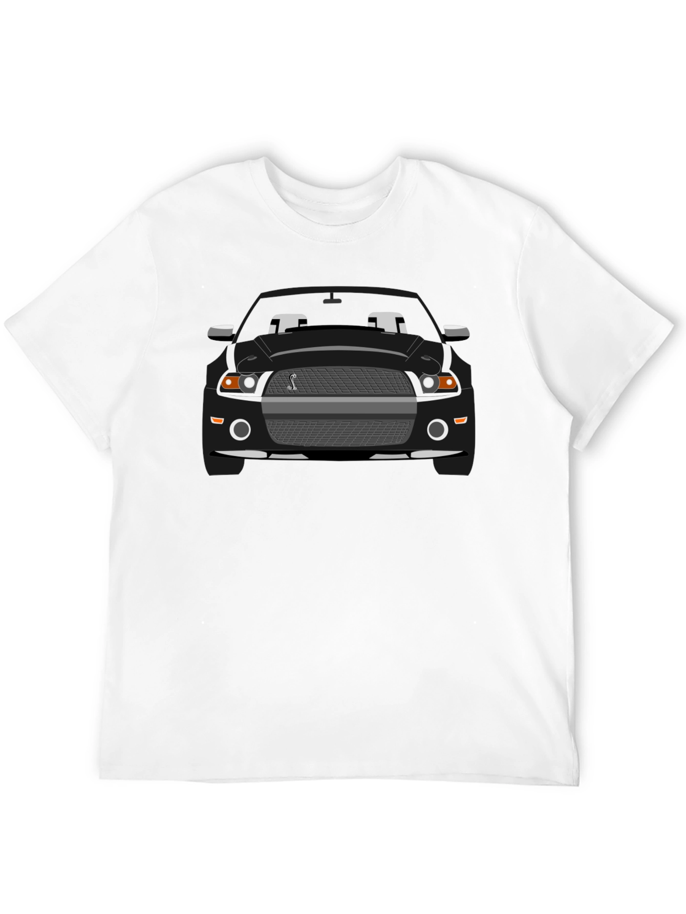Black Mustang Cobra Graphic T-Shirt