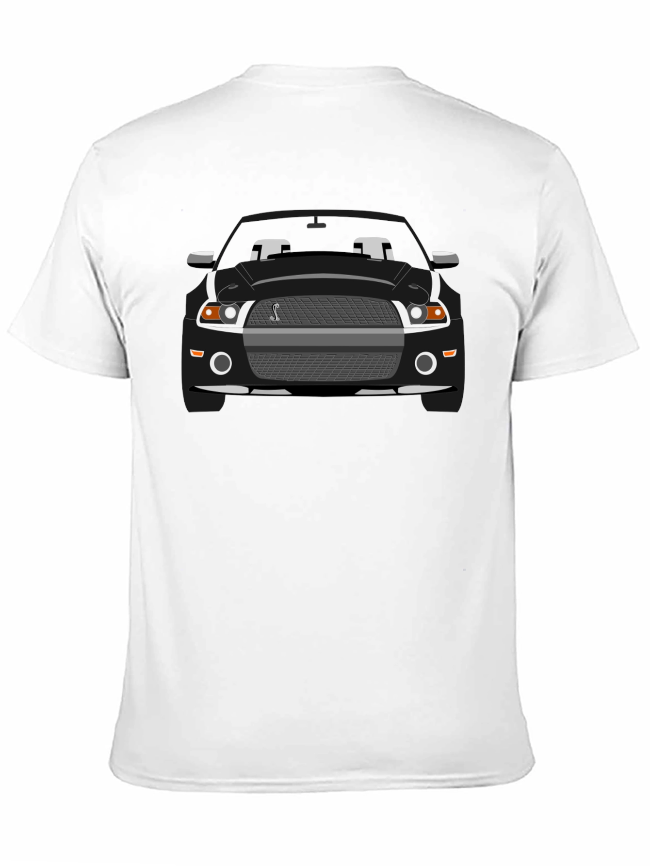 Black Mustang Cobra Graphic T-Shirt