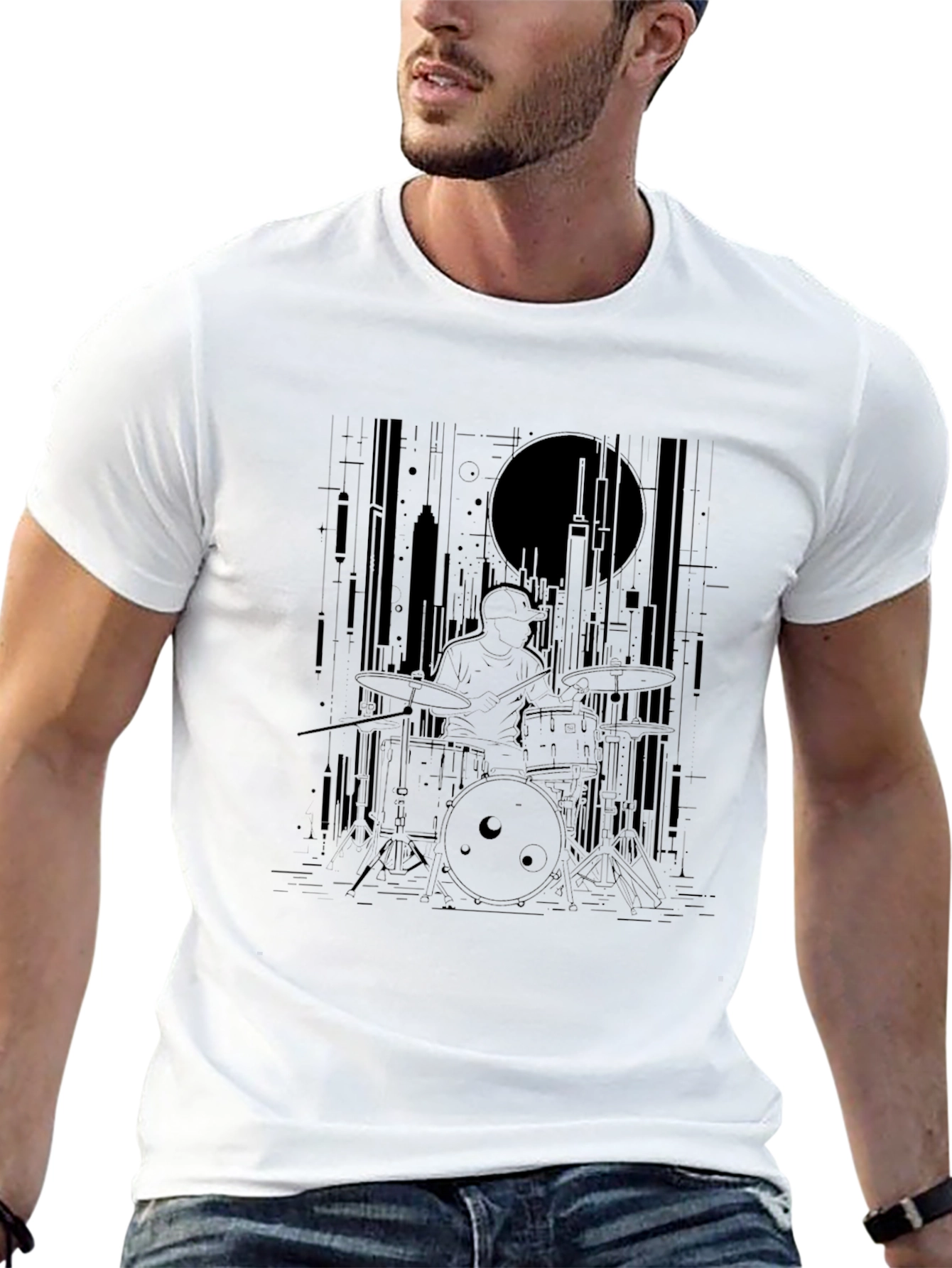 Urban Beat Black T-Shirt