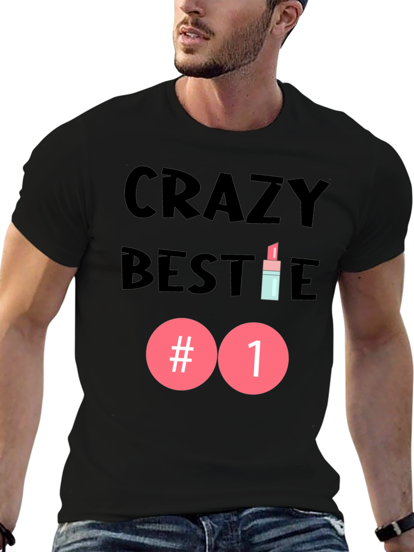 Crazy Bestie #1 Graphic Tee