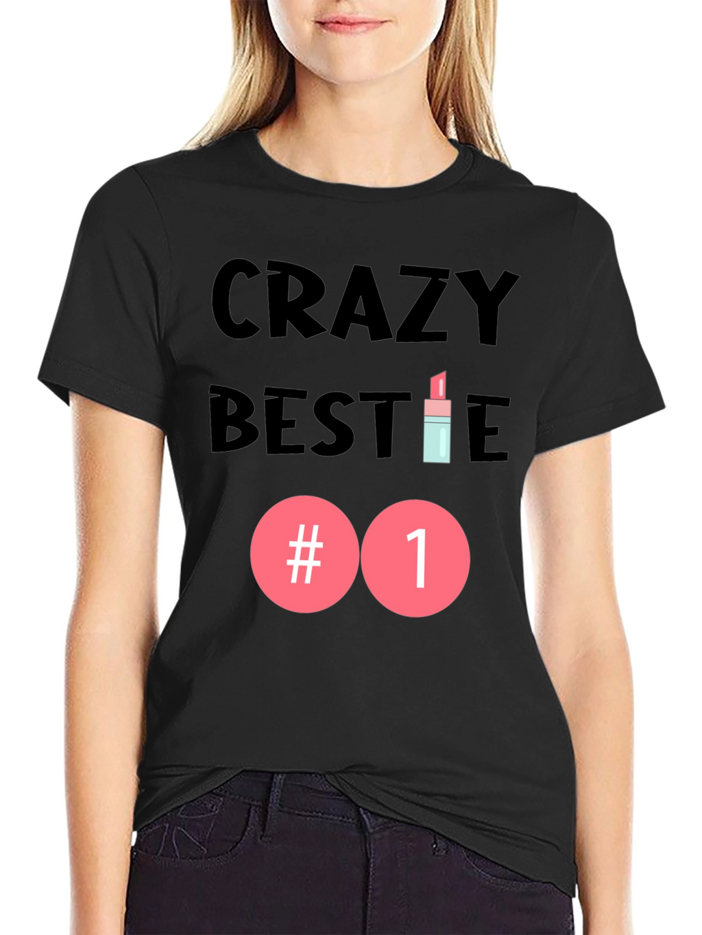 Crazy Bestie #1 Graphic Tee
