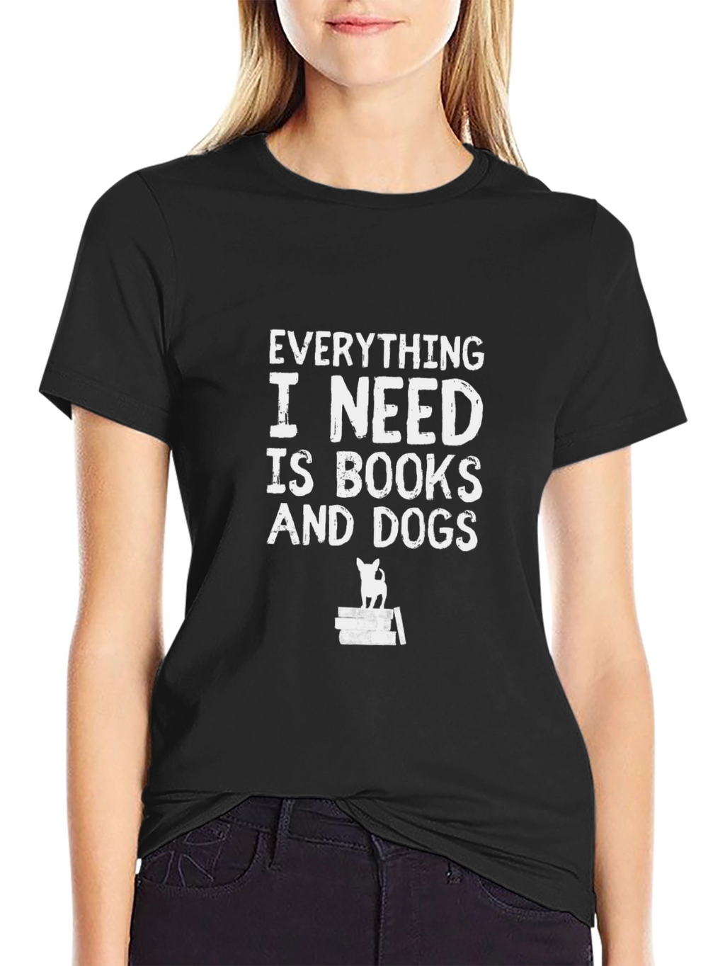 Books & Dogs T-Shirt