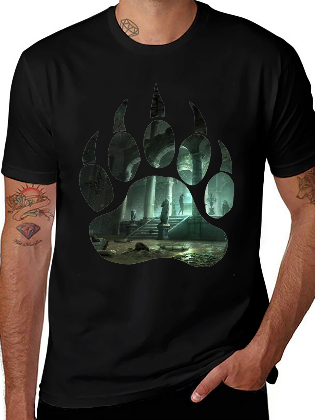 Bear Claw Skyrim T-Shirt