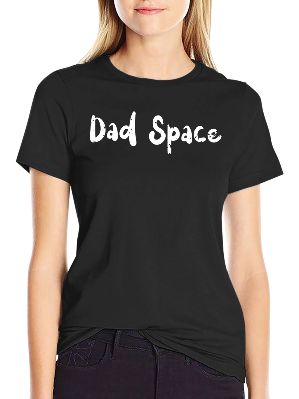 Dad Space Black T-Shirt