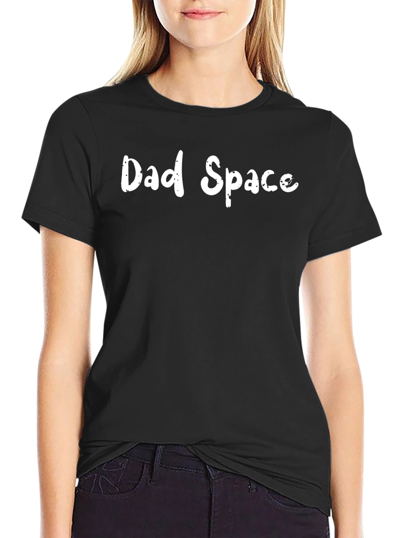 Dad Space Black T-Shirt