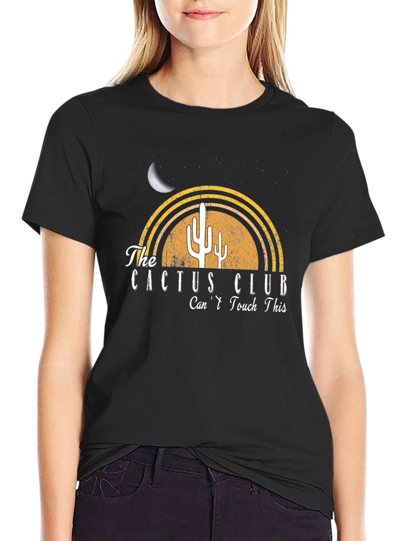 Cactus Club Graphic Tee - Cant Touch This