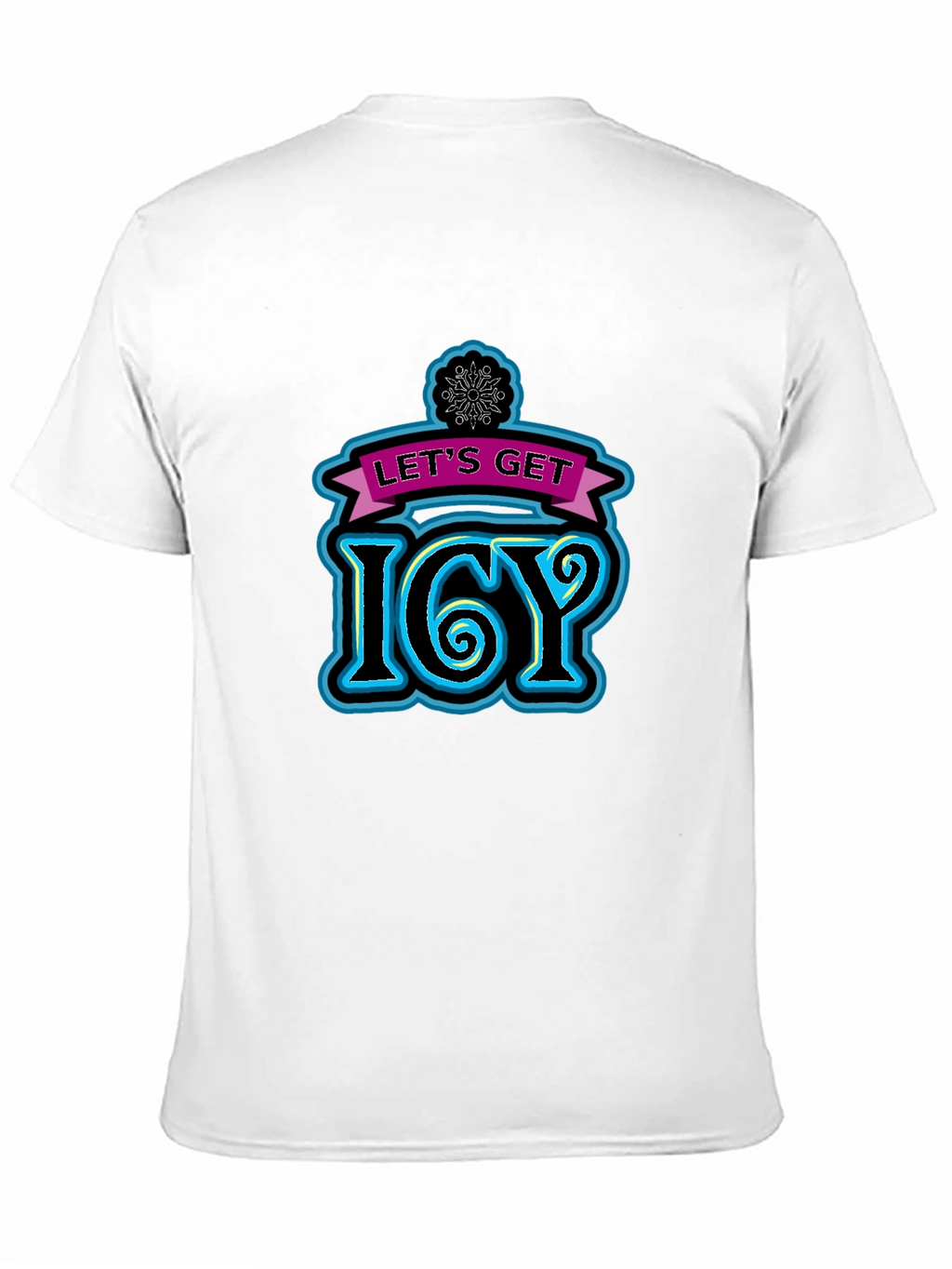 Lets Get Icy Black T-Shirt