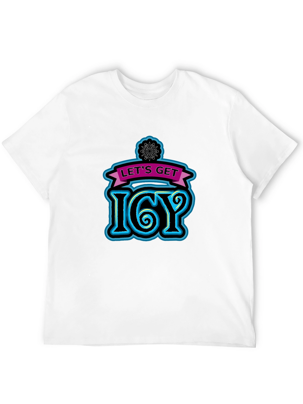 Lets Get Icy Black T-Shirt