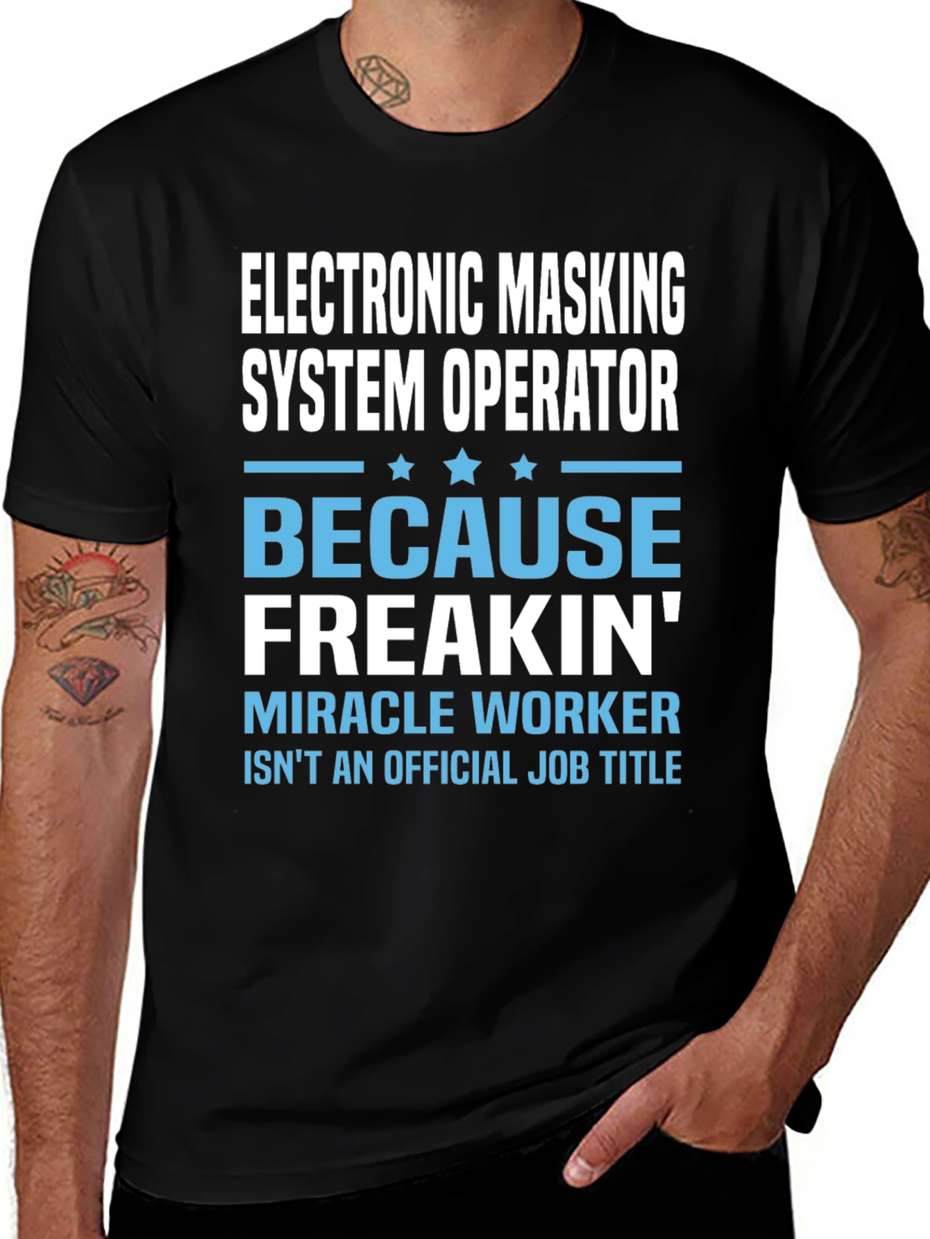 Electronic Masking System Operator T-Shirt