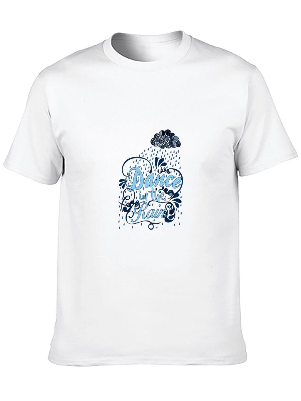 Dance in the Rain Black Graphic Tee