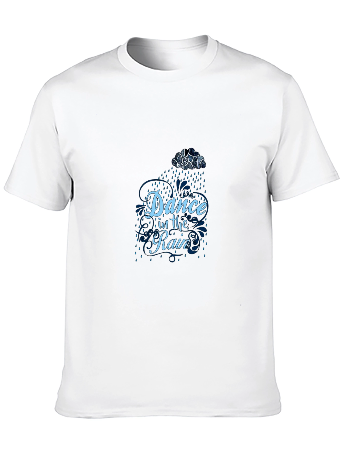 Dance in the Rain Black Graphic Tee