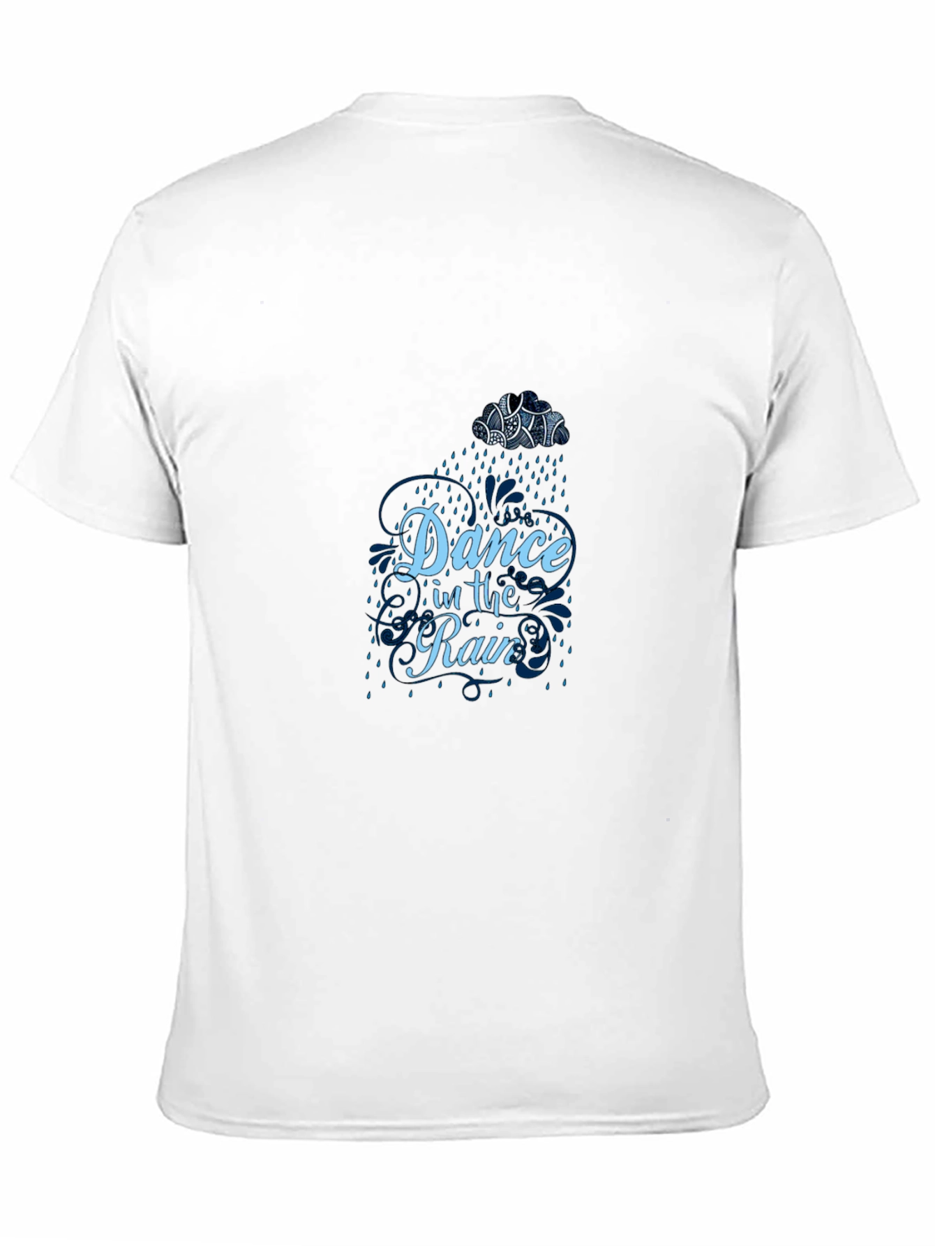 Dance in the Rain Black Graphic Tee