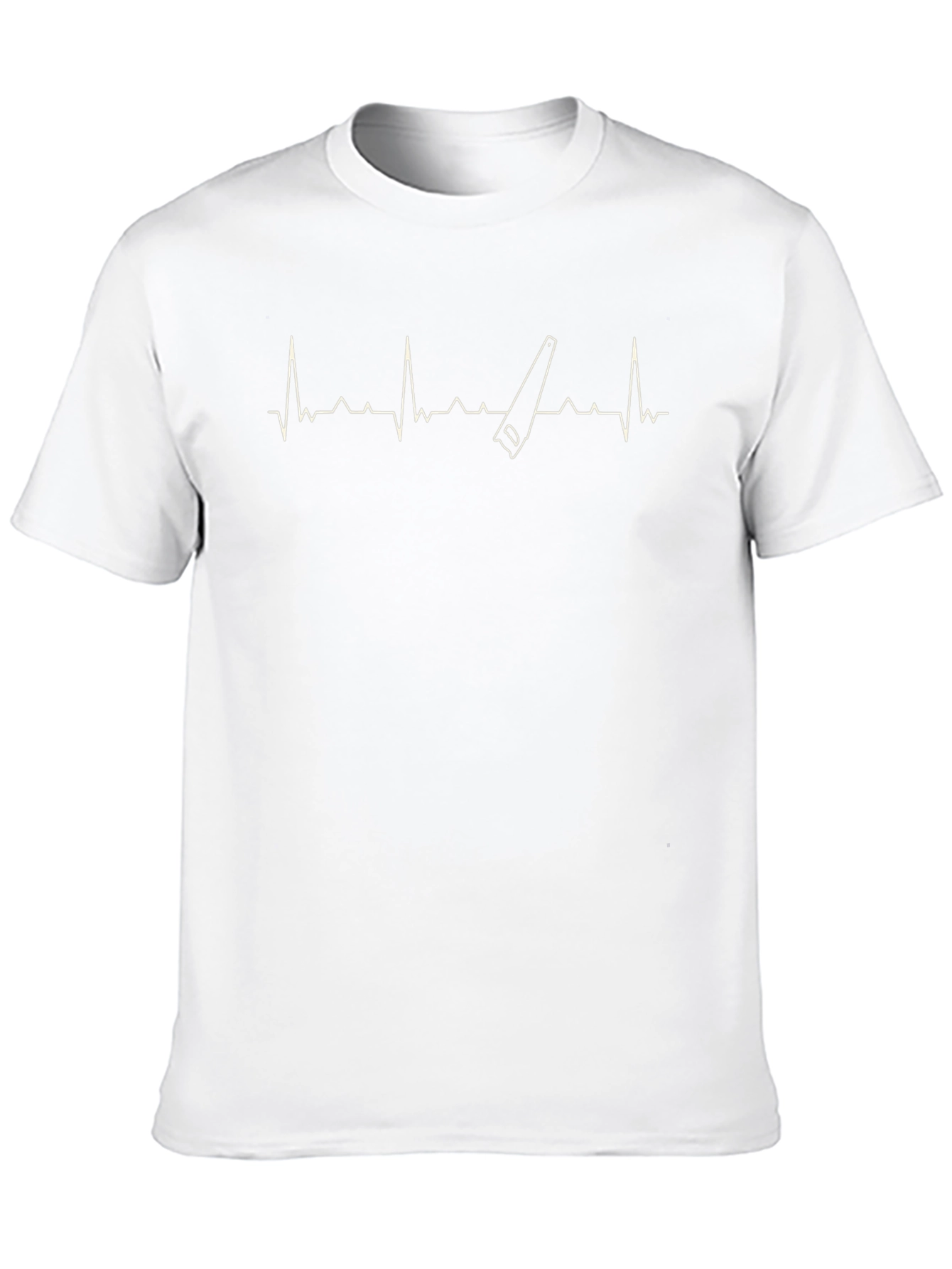 Carpenter Heartbeat T-Shirt - Black Crew Neck