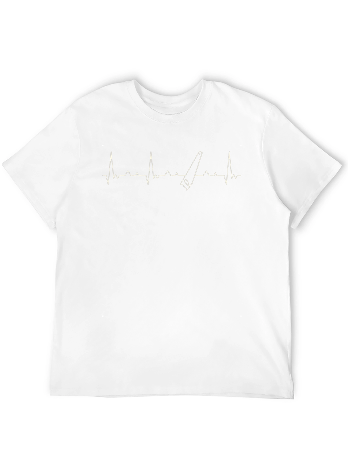 Carpenter Heartbeat T-Shirt - Black Crew Neck