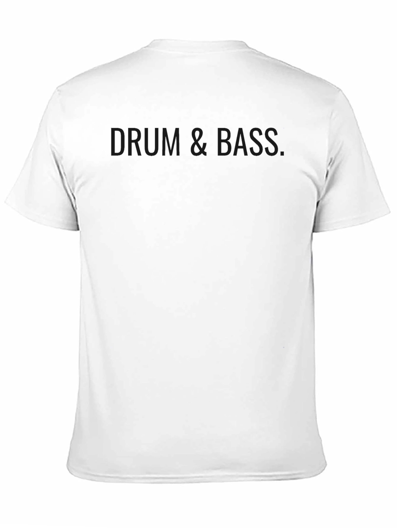 Black Drum & Bass T-Shirt - Music Lover Tee