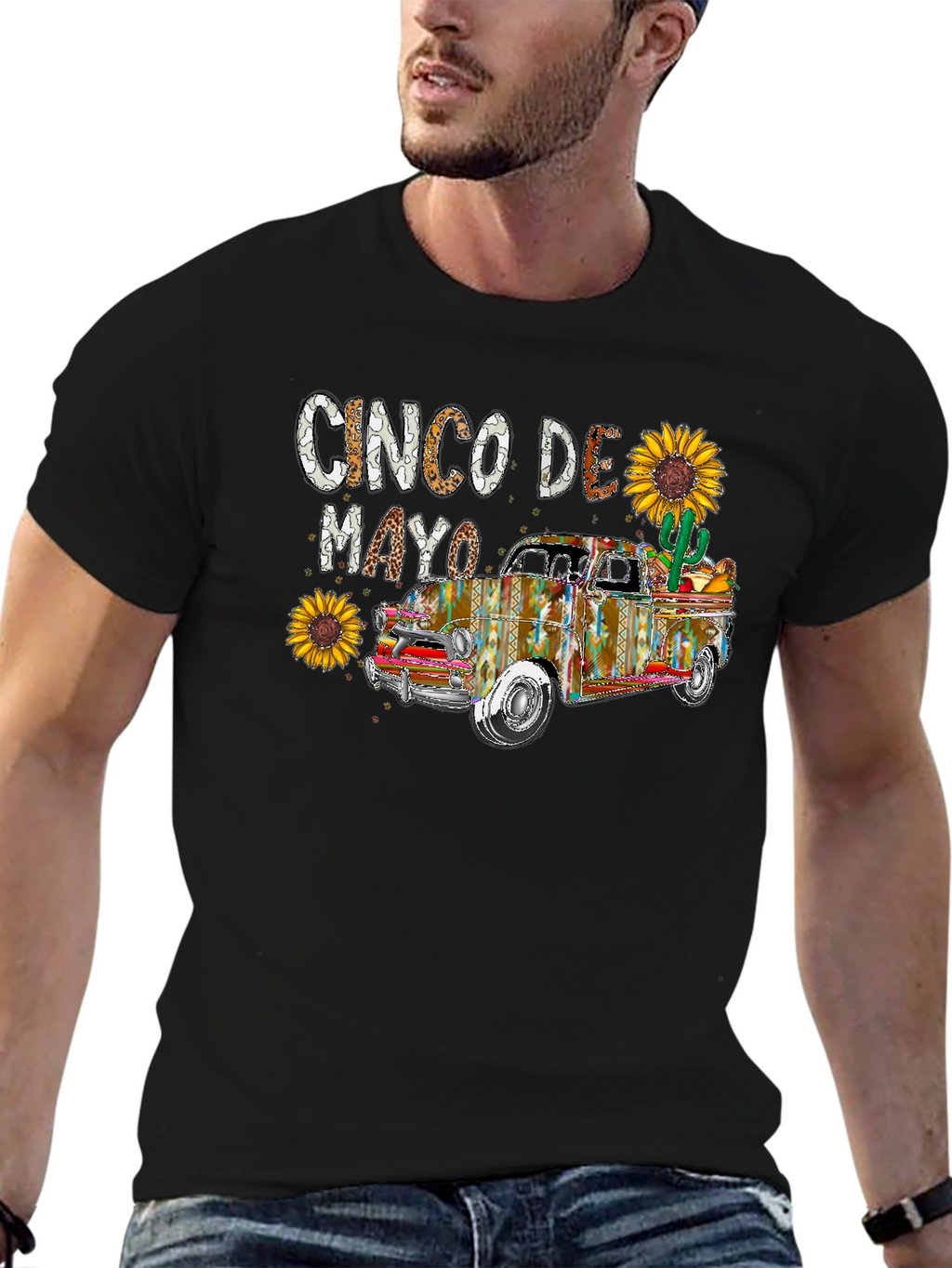 Cinco De Mayo Truck Graphic Tee
