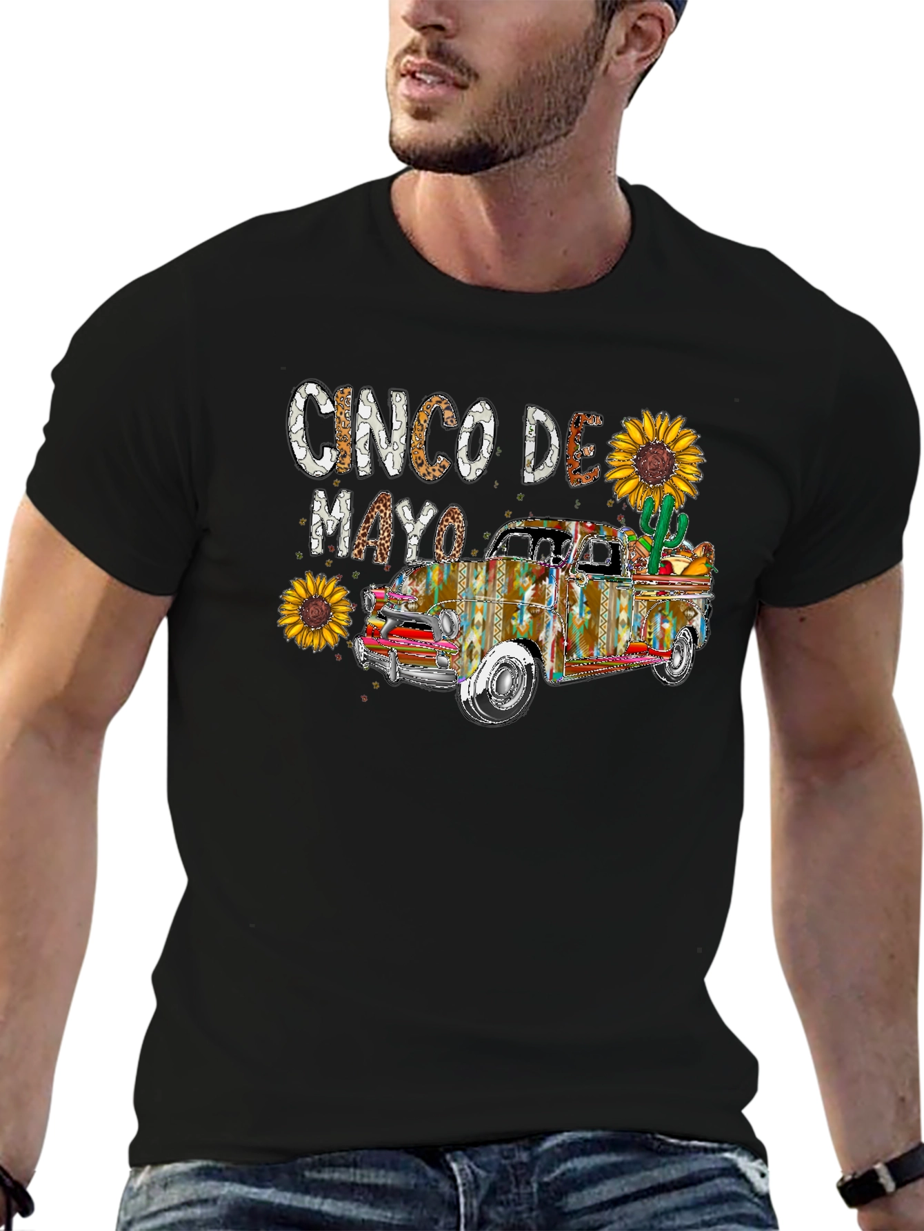 Cinco De Mayo Truck Graphic Tee