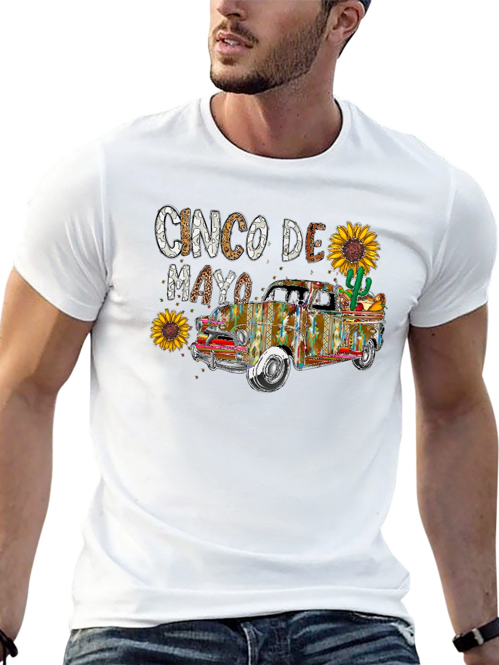 Cinco De Mayo Truck Graphic Tee