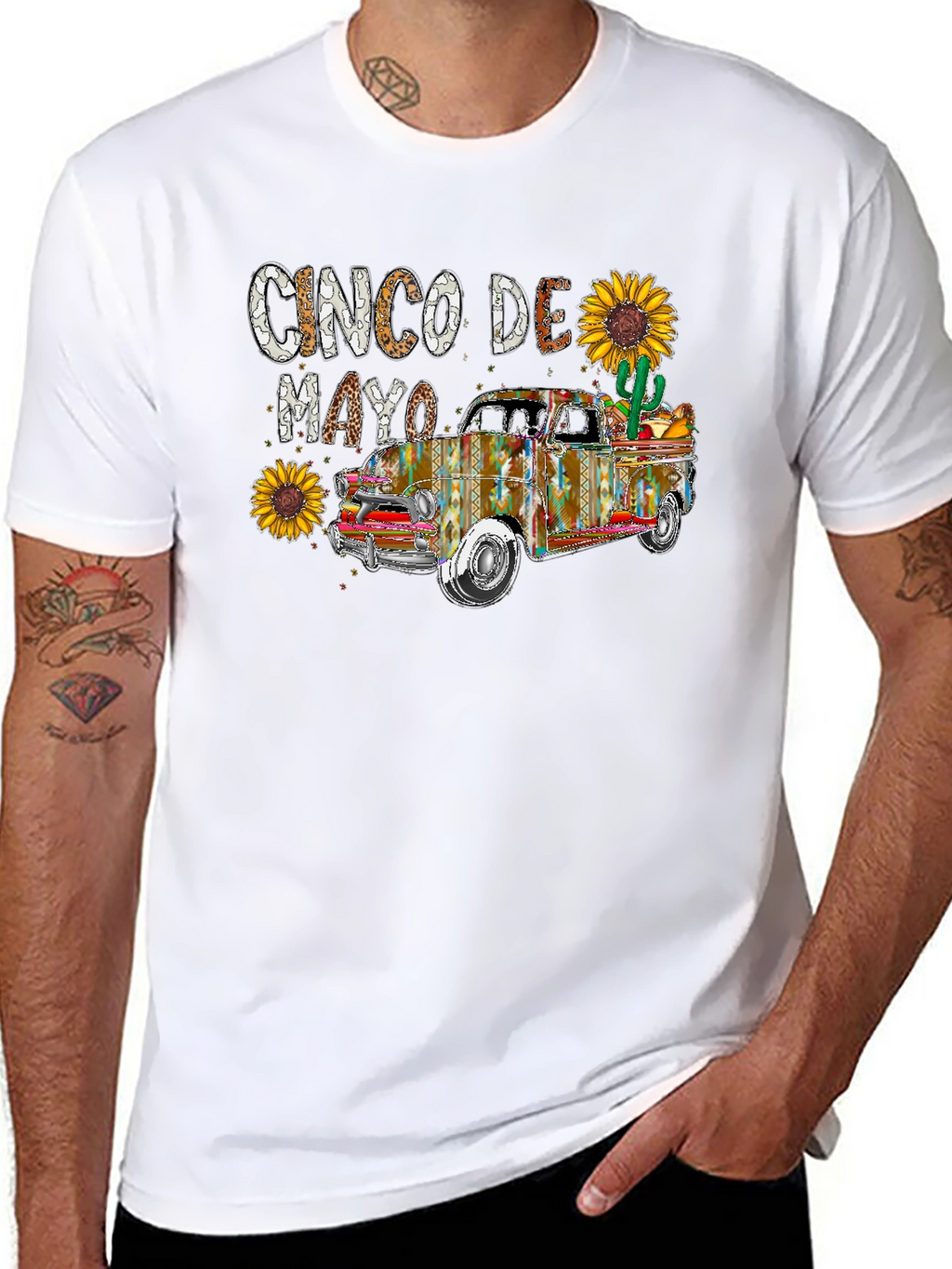 Cinco De Mayo Truck Graphic Tee